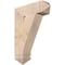 Ekena Millwork Traditional Arts & Crafts Smooth Bracket, Douglas Fir, 5 1/2"W x 20"D x 28"H BKT06X20X28TRA03SDF - alternate 1